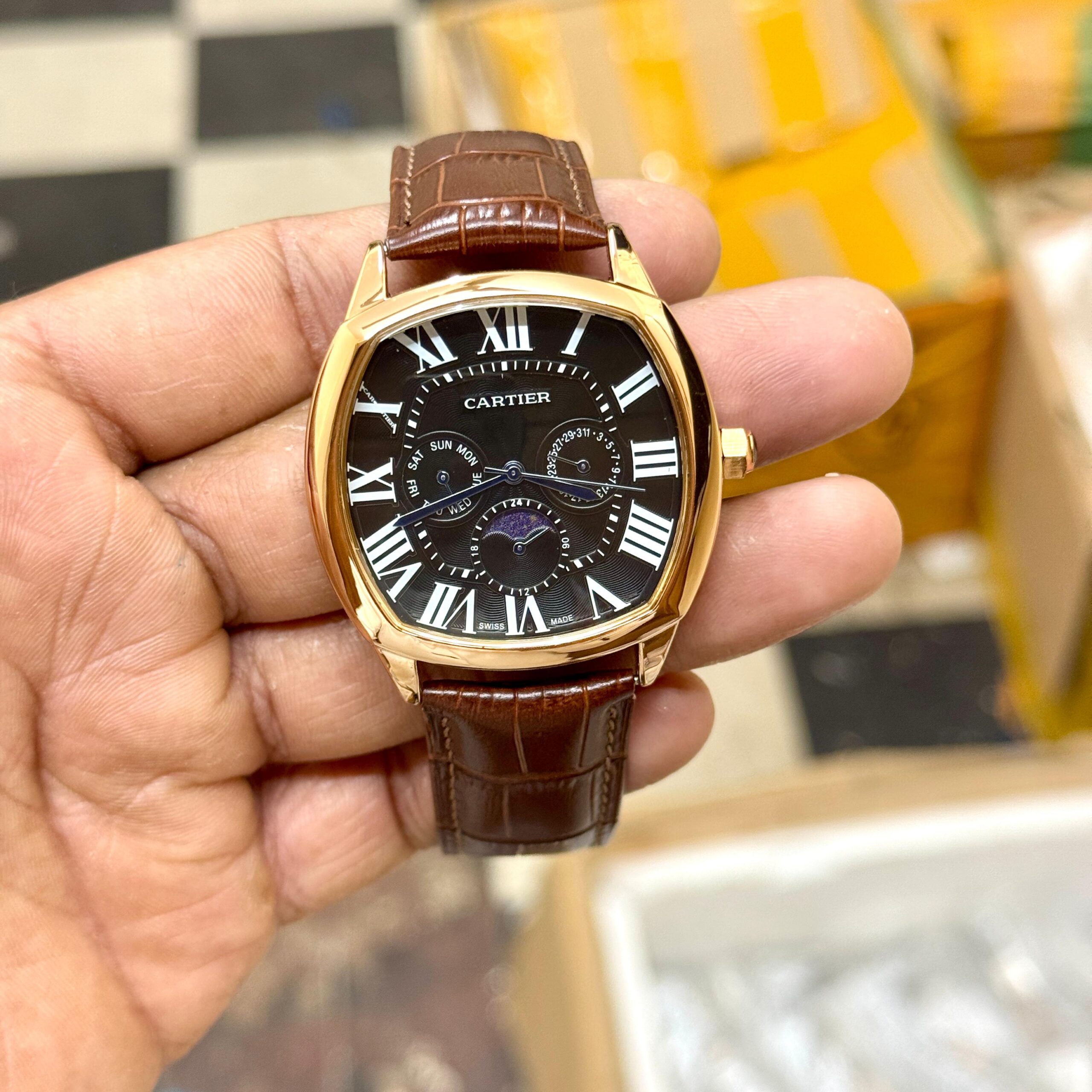 CARTIER HEAVY DIAL MENS PREMIUM WATCHES