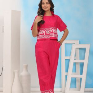 WOMES PARTY WEAR AND FORMAL ALL TIME SUITED KURTIS 3 PIECE SET FOR WOMENS (ROYAL)