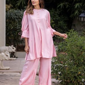 WOMES PARTY WEAR AND FORMAL ALL TIME SUITED KURTIS 3 PIECE SET FOR WOMENS (ROYAL)