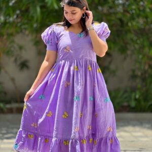 WOMES PARTY WEAR AND FORMAL ALL TIME SUITED KURTIS 3 PIECE SET FOR WOMENS (ROYAL)