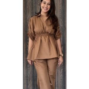 WOMES PARTY WEAR AND FORMAL ALL TIME SUITED KURTIS 3 PIECE SET FOR WOMENS (ROYAL)