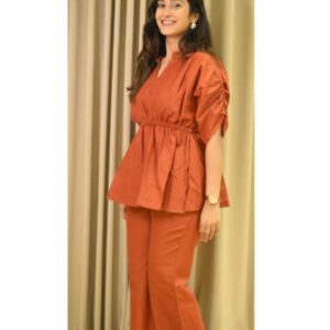 WOMES PARTY WEAR AND FORMAL ALL TIME SUITED KURTIS 3 PIECE SET FOR WOMENS (ROYAL)