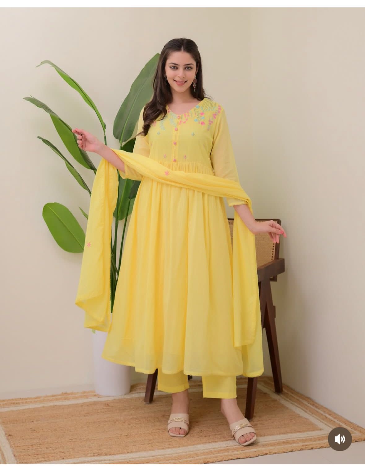 WOMES PARTY WEAR AND FORMAL ALL TIME SUITED KURTIS 3 PIECE SET FOR WOMENS (ROYAL)