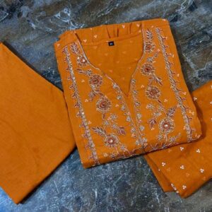 WOMES PARTY WEAR AND FORMAL ALL TIME SUITED KURTIS 3 PIECE SET FOR WOMENS (ROYAL)