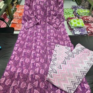 WOMES PARTY WEAR AND FORMAL ALL TIME SUITED KURTIS 3 PIECE SET FOR WOMENS (ROYAL)