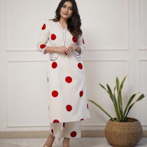 WOMES PARTY WEAR AND FORMAL ALL TIME SUITED KURTIS 3 PIECE SET FOR WOMENS (ROYAL)