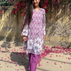 WOMES PARTY WEAR AND FORMAL ALL TIME SUITED KURTIS 3 PIECE SET FOR WOMENS (ROYAL)