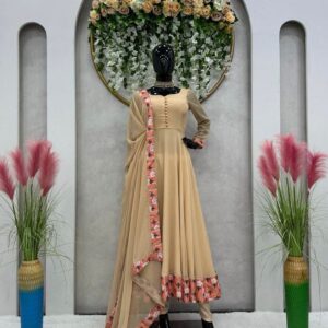 WOMES PARTY WEAR AND FORMAL ALL TIME SUITED KURTIS 3 PIECE SET FOR WOMENS (ROYAL)