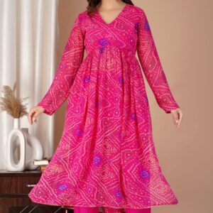 WOMES PARTY WEAR AND FORMAL ALL TIME SUITED KURTIS 3 PIECE SET FOR WOMENS (ROYAL)