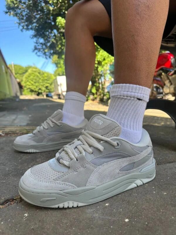 PUMA SUEDE 180 GREY SMOKE MENS SHOES - Image 2