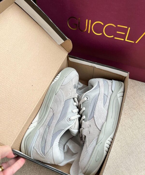 PUMA SUEDE 180 GREY SMOKE MENS SHOES - Image 5