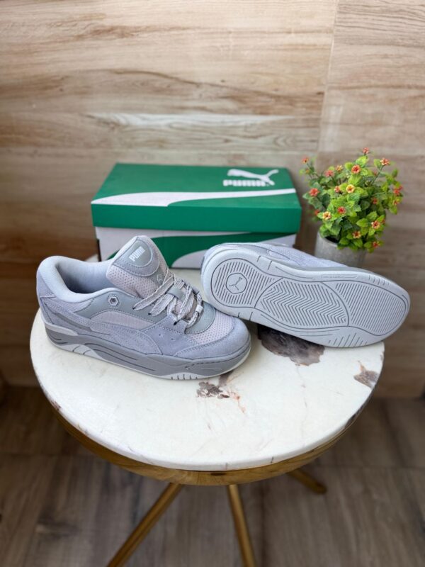 PUMA SUEDE 180 GREY SMOKE MENS SHOES - Image 4