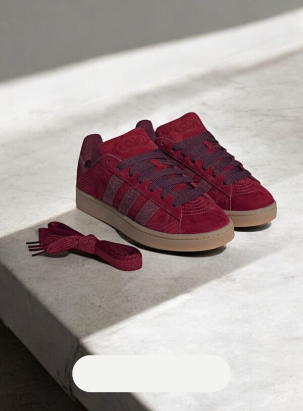 ADIDAS ORIGINAL CAMPUS MAROON PREMIUM SHOES HIGH QUALITY (SK 2100) - Image 4
