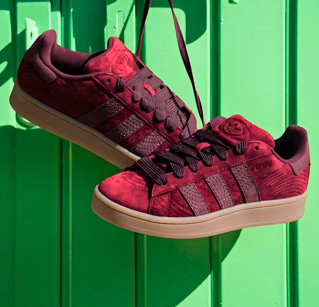 ADIDAS ORIGINAL CAMPUS MAROON PREMIUM SHOES HIGH QUALITY (SK 2100)