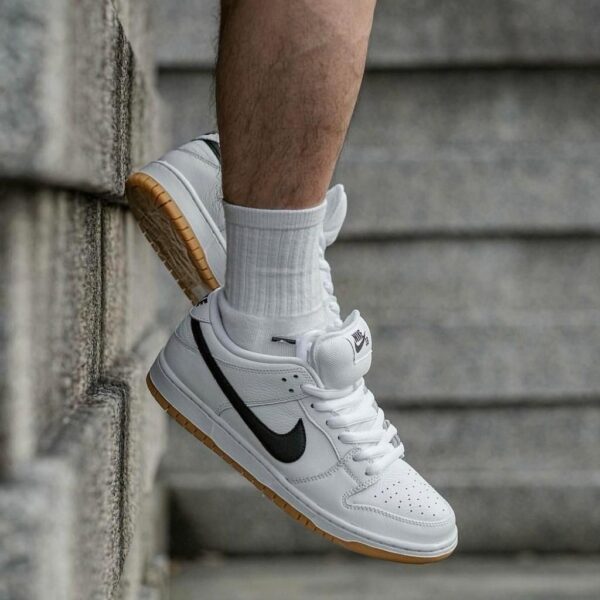 NIKE SB DUNK WHITE GUM HIGH QUALITY LUXURY PREMIUM SHOES (SK 2100) - Image 4
