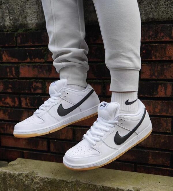NIKE SB DUNK WHITE GUM HIGH QUALITY LUXURY PREMIUM SHOES (SK 2100) - Image 6