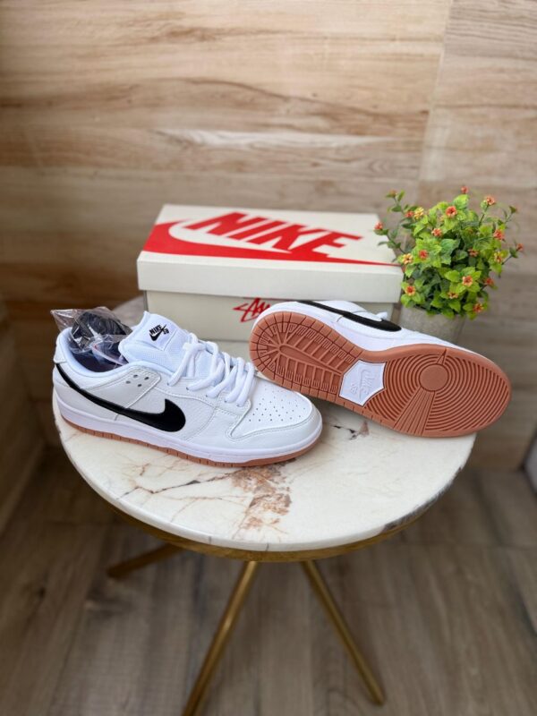 NIKE SB DUNK WHITE GUM HIGH QUALITY LUXURY PREMIUM SHOES (SK 2100) - Image 9