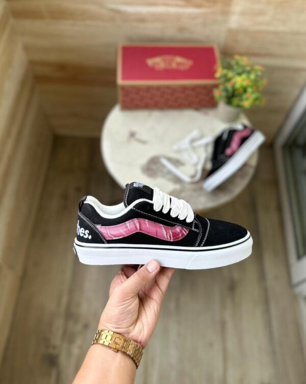 VANS OLD SKULL KNU PEACHES PREMIUM SHOES FOR WOMENS AND GIRLS (SK 1350) - Image 2
