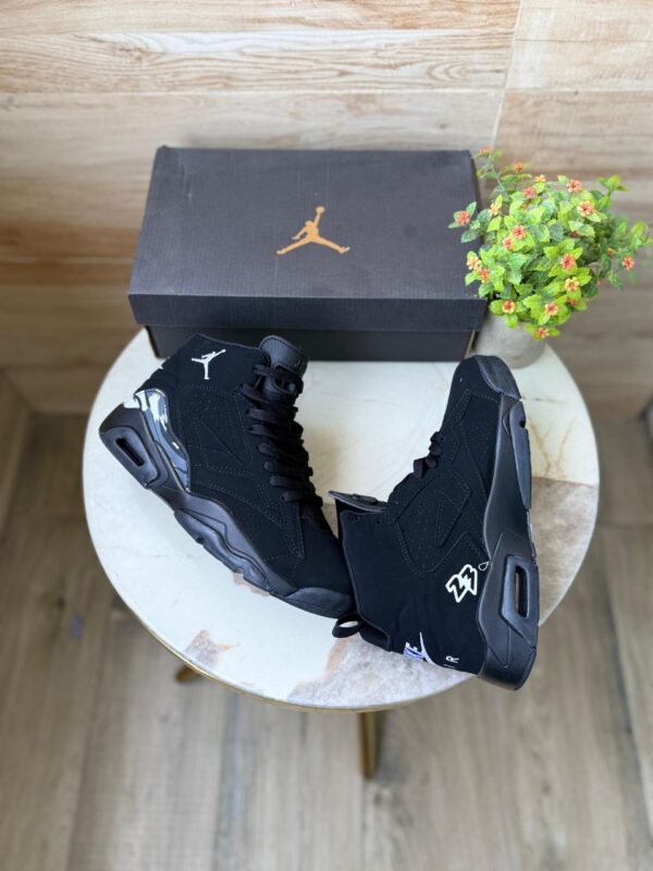AIR JORDANS JUMPMAN MVP BLACK PREMIUM SHOES  (SK 2100) - Image 5