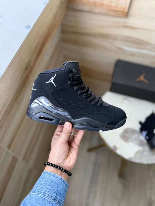 AIR JORDANS JUMPMAN MVP BLACK PREMIUM SHOES  (SK 2100) - Image 6