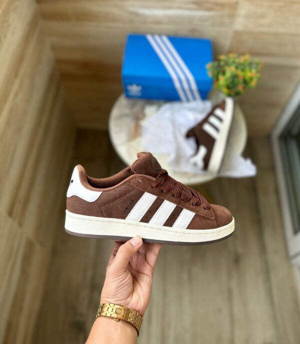 ADIDAS CAMPUS BROWN FOR BOYS AND GIRLS PREMIUM LUXURY SHOES - Image 2