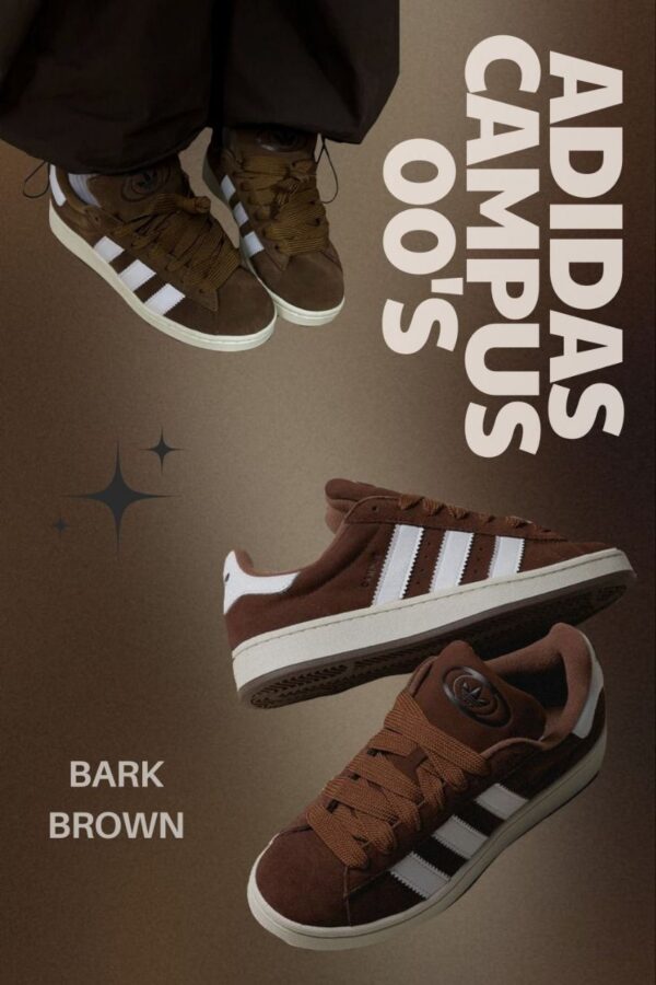 ADIDAS CAMPUS BROWN FOR BOYS AND GIRLS PREMIUM LUXURY SHOES - Image 5