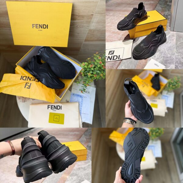 FENDI ROMA SNEAKER PREMIUM SNEAKERS FOR MENS (SK3100) - Image 5