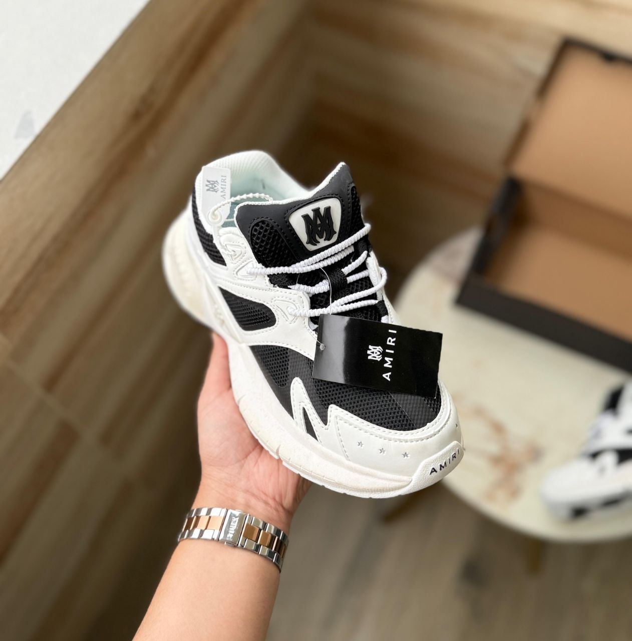 AMIRI MA LEGACY SNEAKERS FOR MENS PREMIUM LUXURY (SK 2000) - Image 8