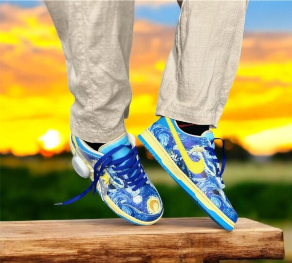 NIKE SB DUNK STARRY NIGHT EDITION PREMIUM SHOES (1349) - Image 3