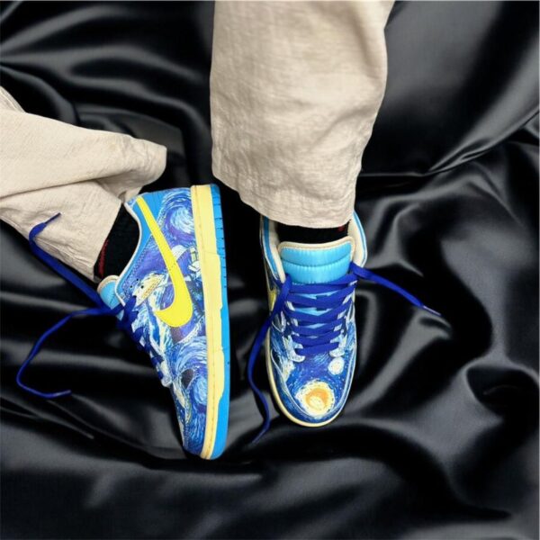 NIKE SB DUNK STARRY NIGHT EDITION PREMIUM SHOES (1349) - Image 5