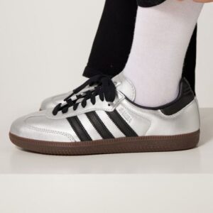 ADIDAS ORIGINAL SAMBA SILVER PREMIUM EDITION SHOES (SK 1900)