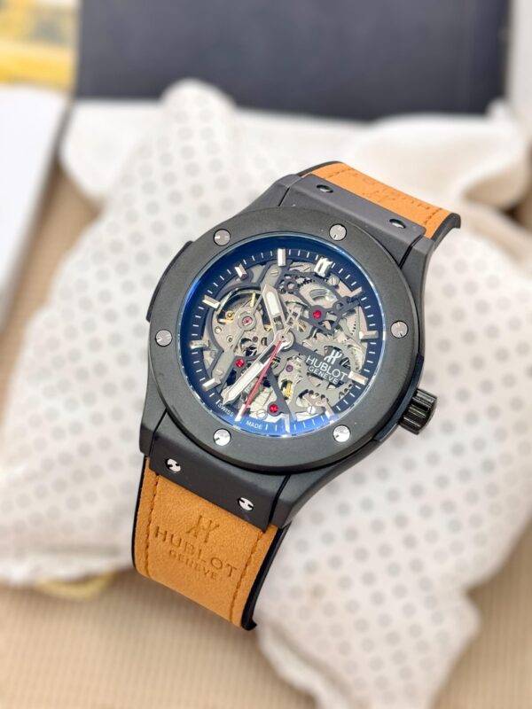 HUBLOT MENS PREMIUM WATCH AUTOMATIC MODEL STYLISH WATCH