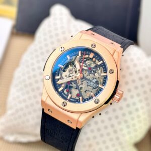 HUBLOT MENS PREMIUM WATCH AUTOMATIC MODEL STYLISH WATCH