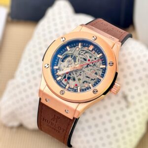 HUBLOT MENS PREMIUM WATCH AUTOMATIC MODEL STYLISH WATCH