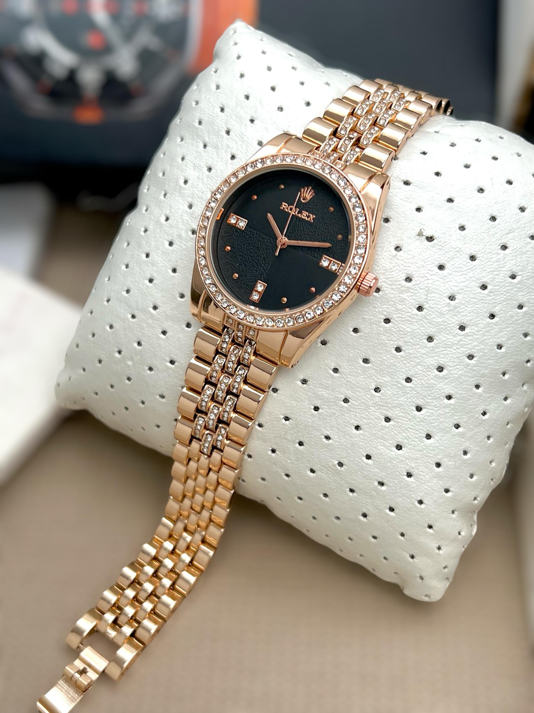 ROLEX STAINLESS STEEL WOMENS PREMIUM STYLISH LOOK