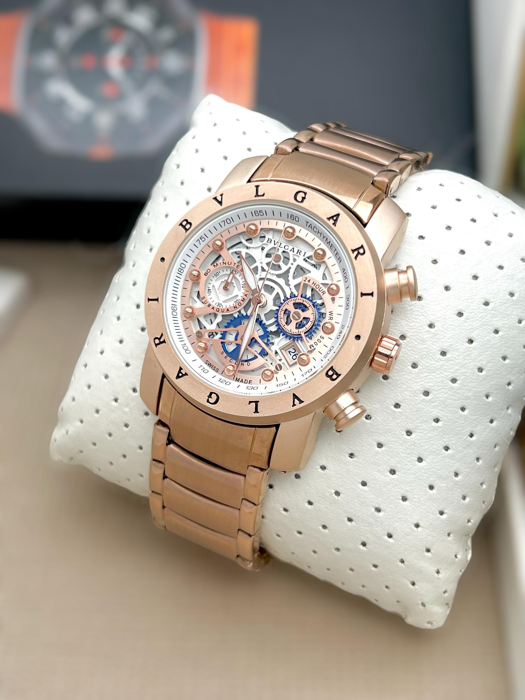 BVL GARI PREMIUM CHORONOGRAPH STYLISH MENS WATCH STAINLESS STEEL