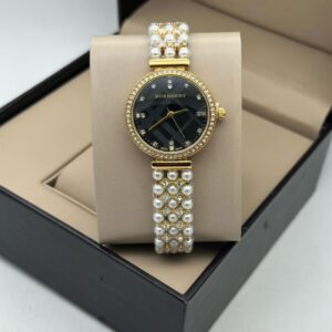 BURBERRY WOMENS WATCH CRYSTAL AND ROYAL LOOK WOMENS MADE