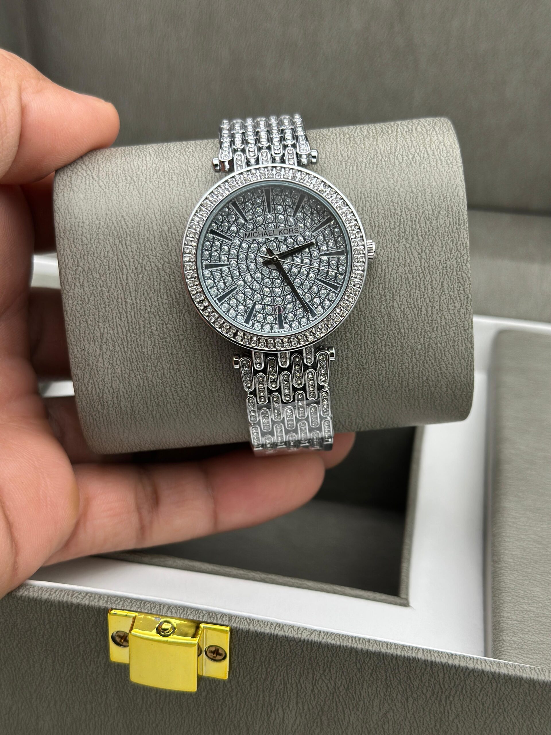 MICHEL KORS WOMENS PREMIUM WATCH STAINLESS STEEL