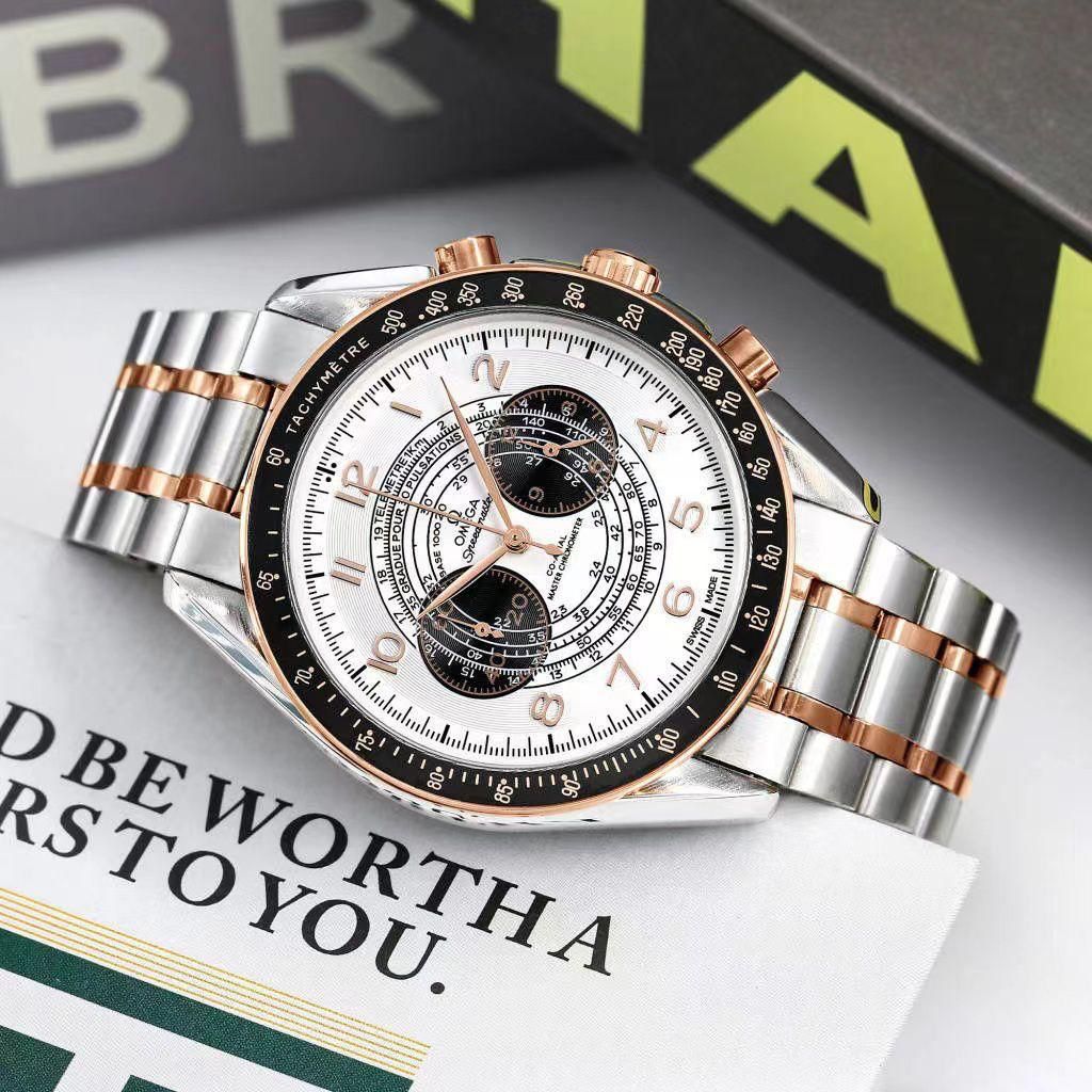 OMEGA MENS PREMIUM WATCH STAINLESS STEEL SEA EDITION FOR ALL TIME USE