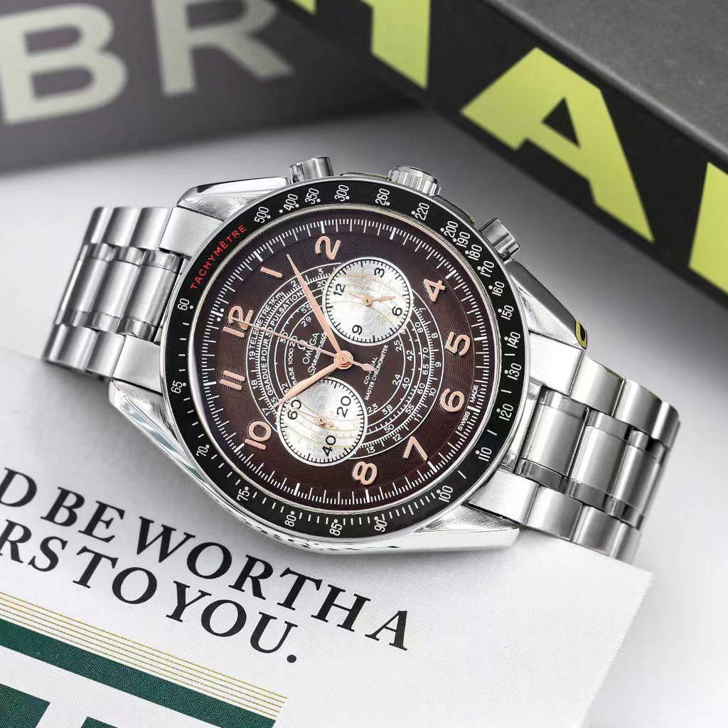 OMEGA MENS PREMIUM WATCH STAINLESS STEEL SEA EDITION FOR ALL TIME USE