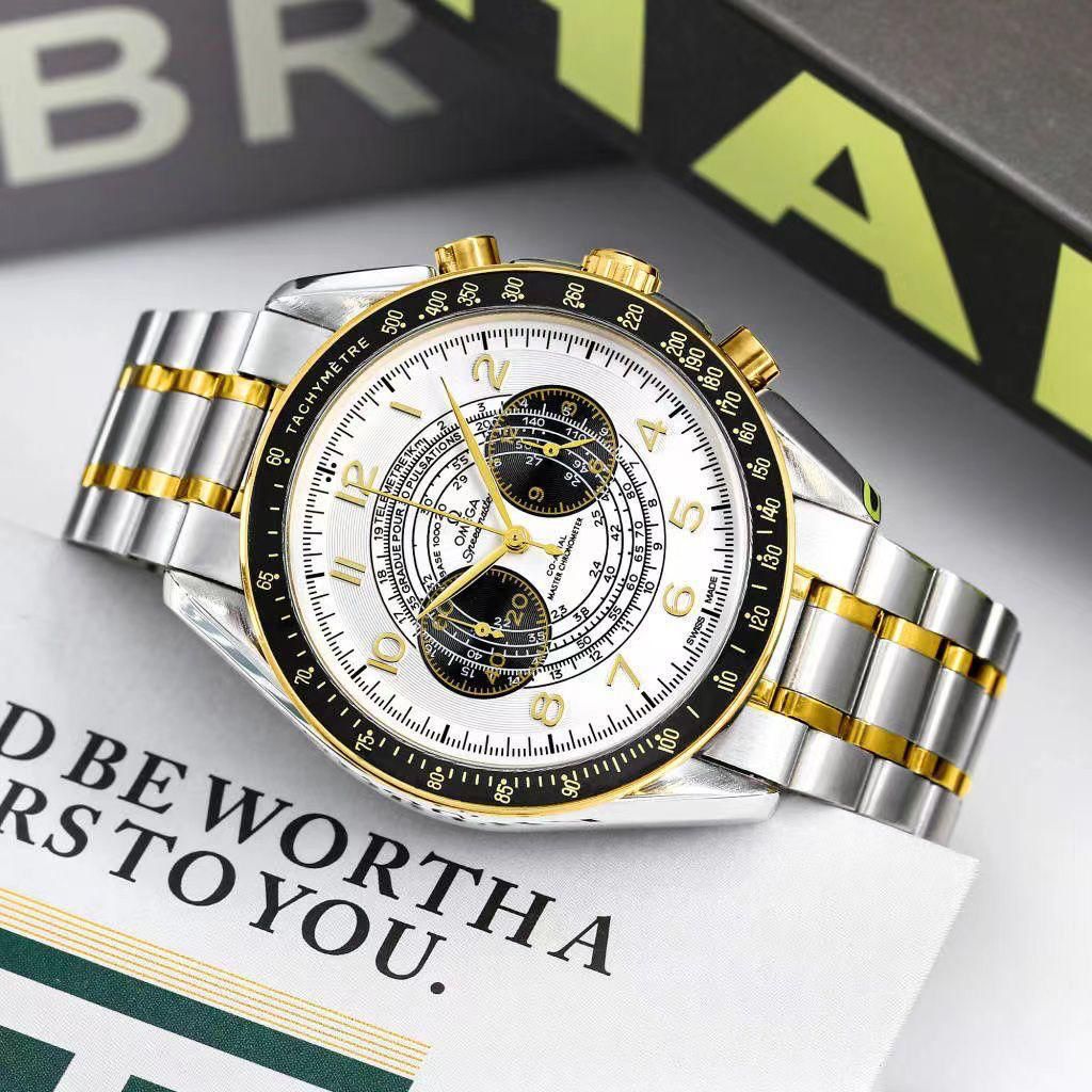 OMEGA MENS PREMIUM WATCH STAINLESS STEEL SEA EDITION FOR ALL TIME USE