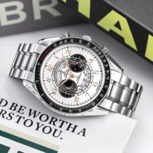 OMEGA MENS PREMIUM WATCH STAINLESS STEEL SEA EDITION FOR ALL TIME USE