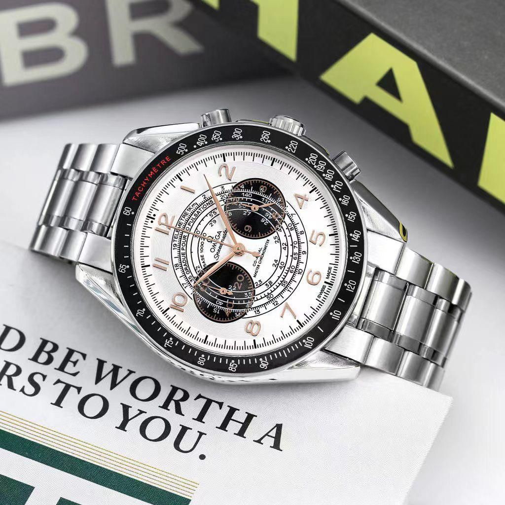 OMEGA MENS PREMIUM WATCH STAINLESS STEEL SEA EDITION FOR ALL TIME USE