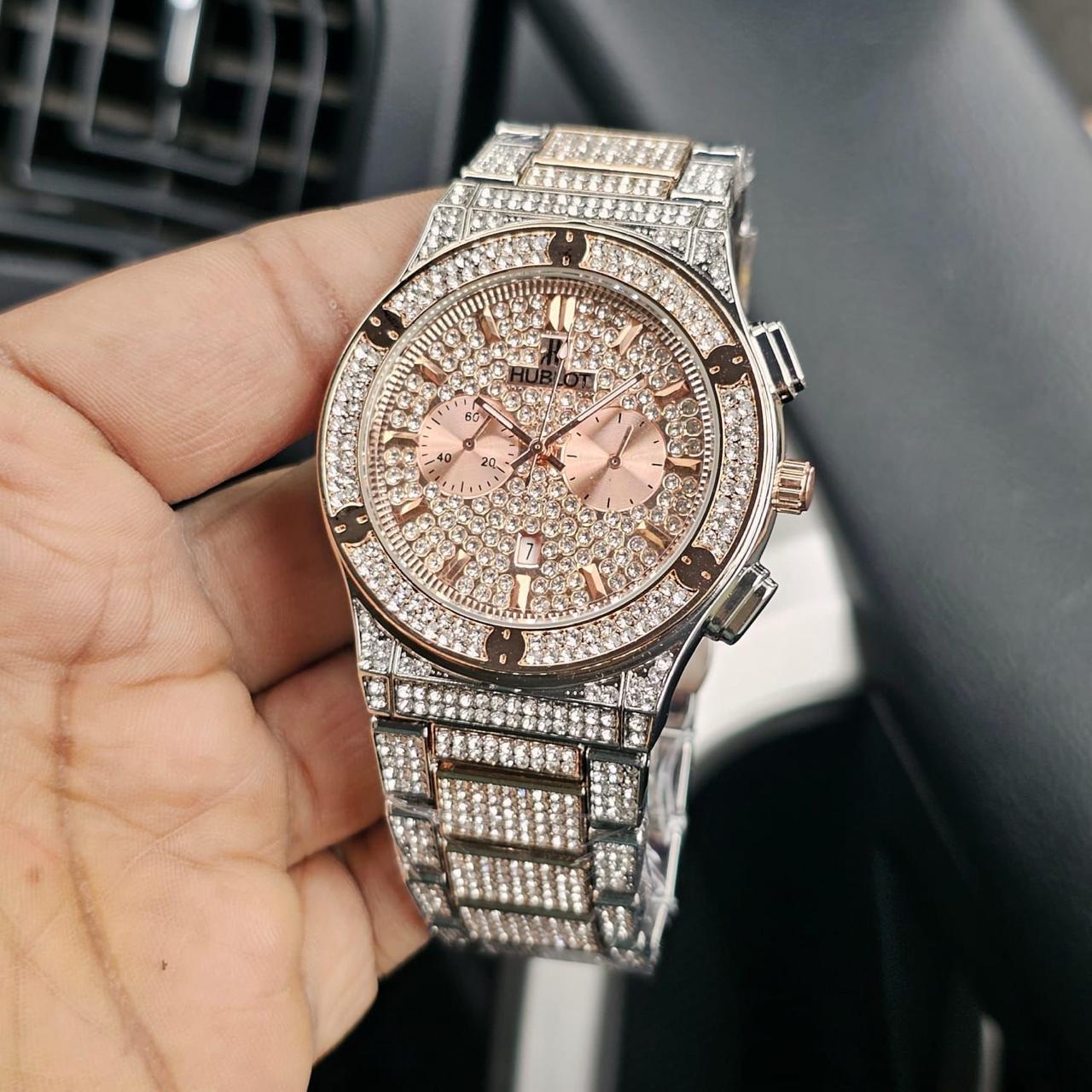 HUBLOT MENS DIAMOND EDITION MENS PREMIUM WATCH