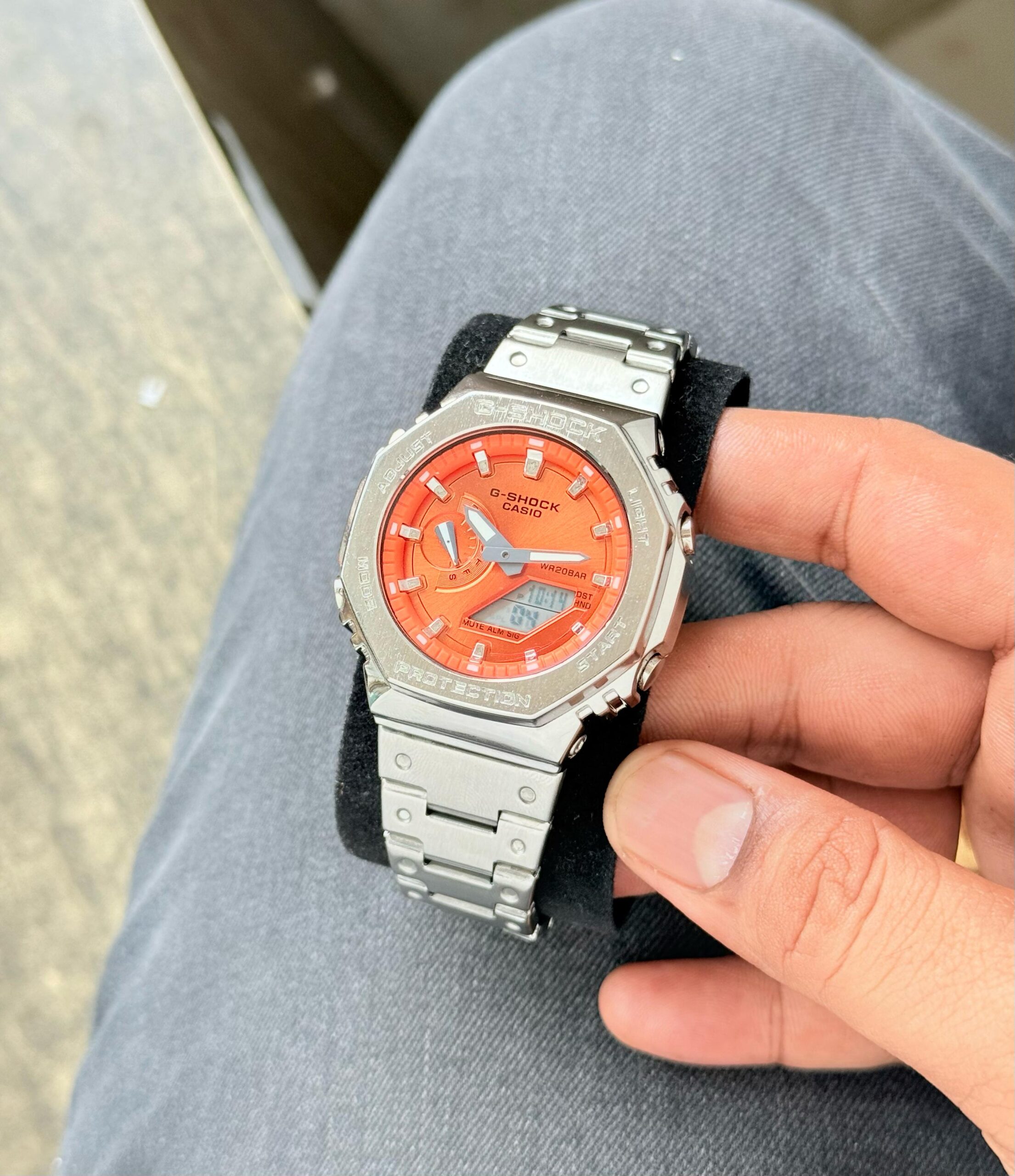 G SHOCK CASIO STAINLESS STEEL BOYS PREMIUM WATCH