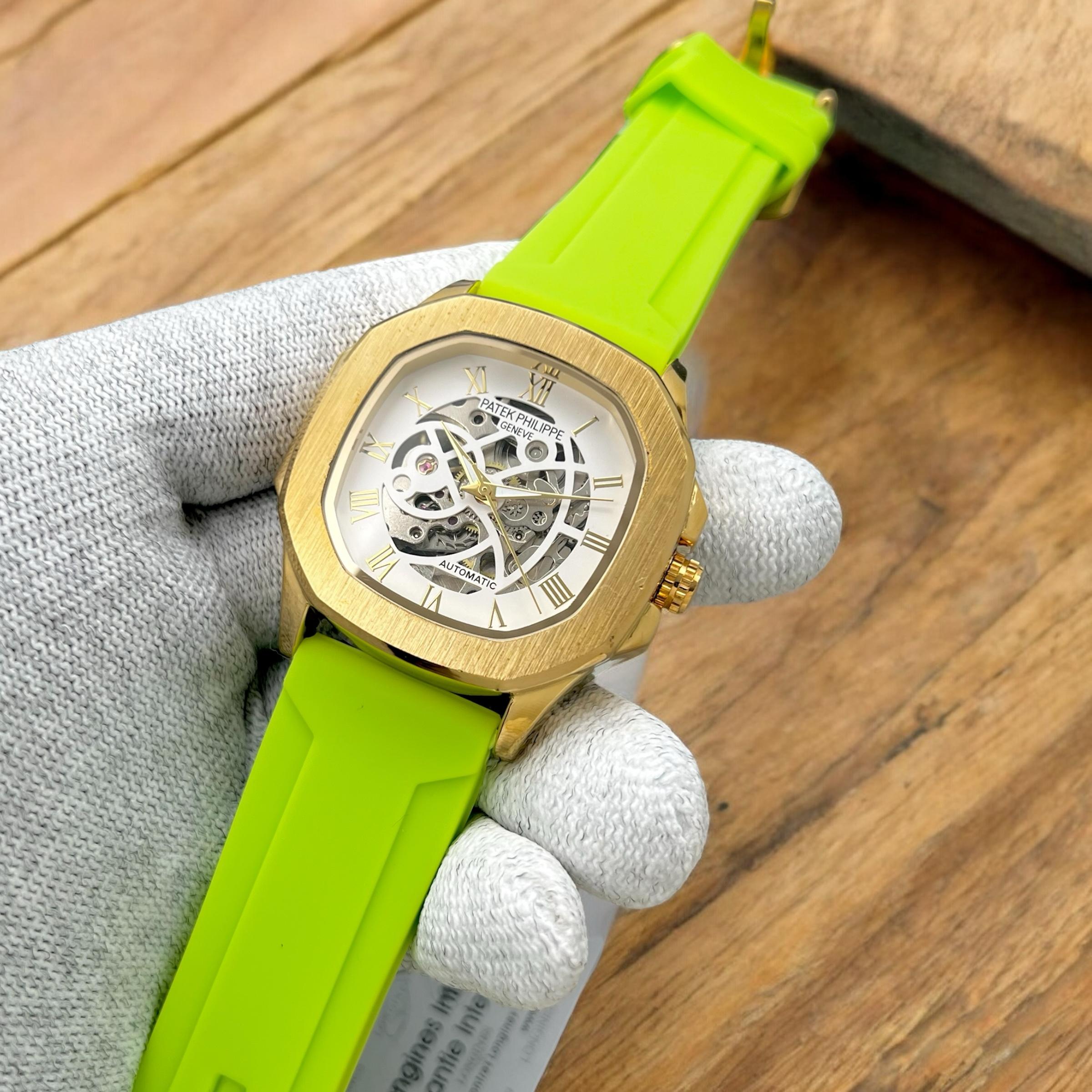 PATEK PHILIPPE MENS AUTOMATC STRAP MENS PREMIUM WATCH