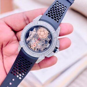 JACOB & CO MENS LUXURY AND ROYAL LOOK PREMUIM WATCH AUTOMATIC MODEL ONLY FOR LUXURY PEOPLE MENS