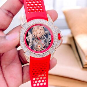 JACOB & CO MENS LUXURY AND ROYAL LOOK PREMUIM WATCH AUTOMATIC MODEL ONLY FOR LUXURY PEOPLE MENS