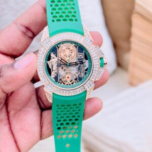 JACOB & CO MENS LUXURY AND ROYAL LOOK PREMUIM WATCH AUTOMATIC MODEL ONLY FOR LUXURY PEOPLE MENS