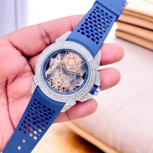 JACOB & CO MENS LUXURY AND ROYAL LOOK PREMUIM WATCH AUTOMATIC MODEL ONLY FOR LUXURY PEOPLE MENS